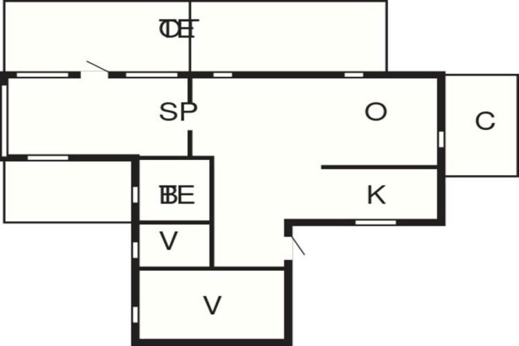 4 Person Holiday Home In 哈泽斯莱乌 外观 照片